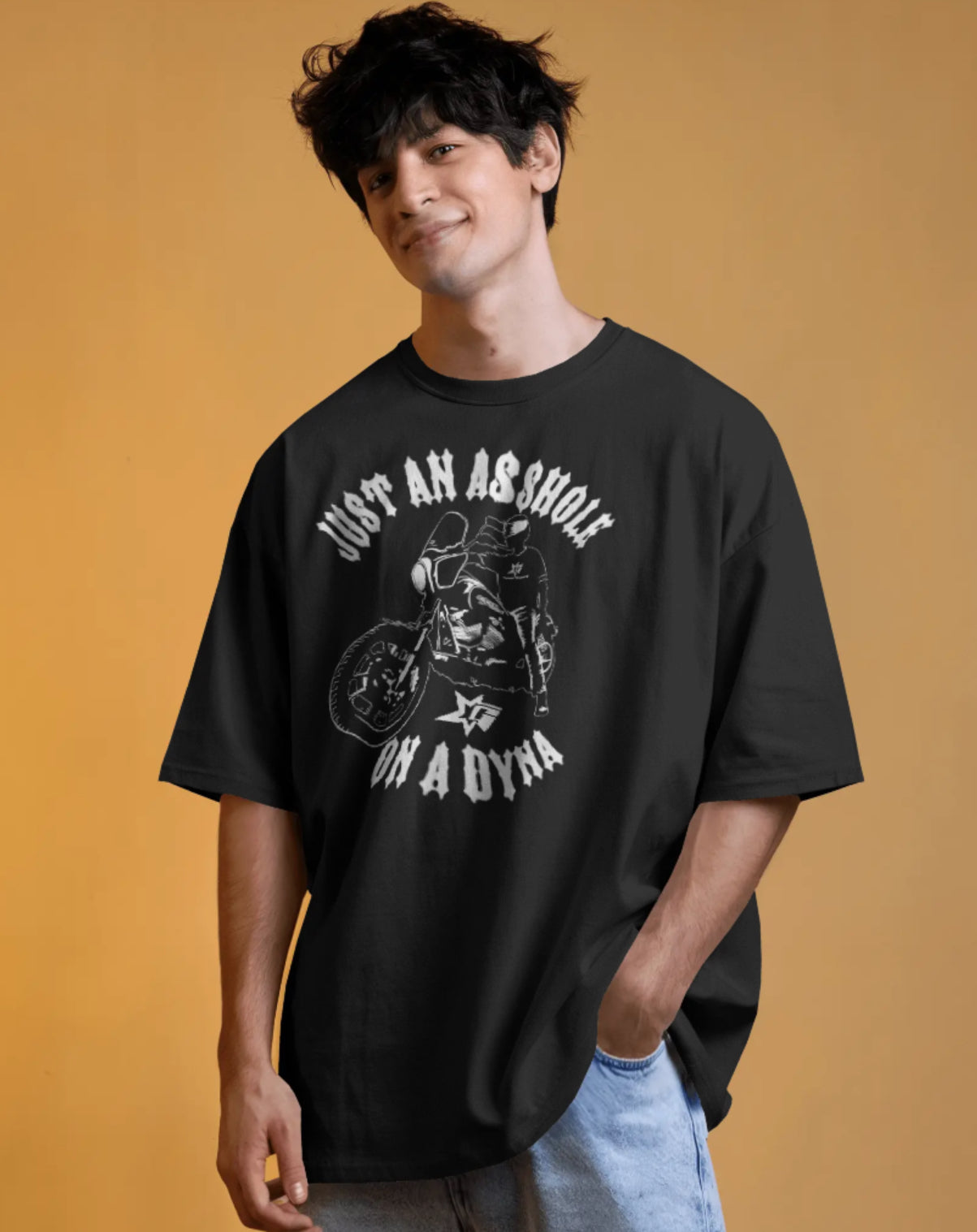 JUST AN ASSHOLE ON A DYNA GC CAMISETA 🇧🇷