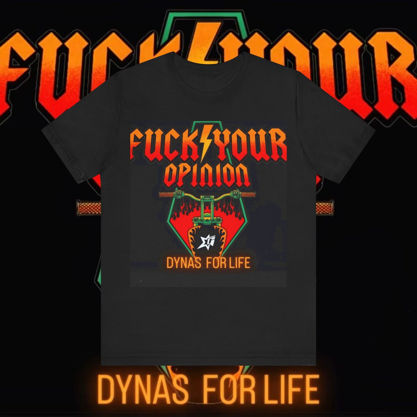 FUCK YOUR OPINION GC TSHIRT 🇺🇸
