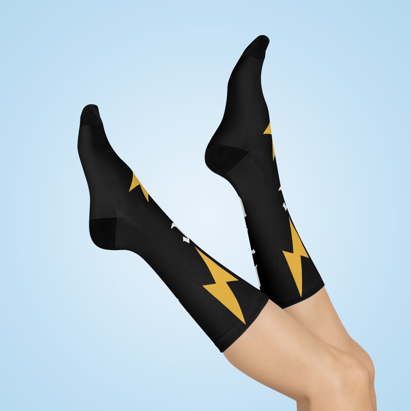 BLACK GC CREW SOCKS ๐บ๐ธ