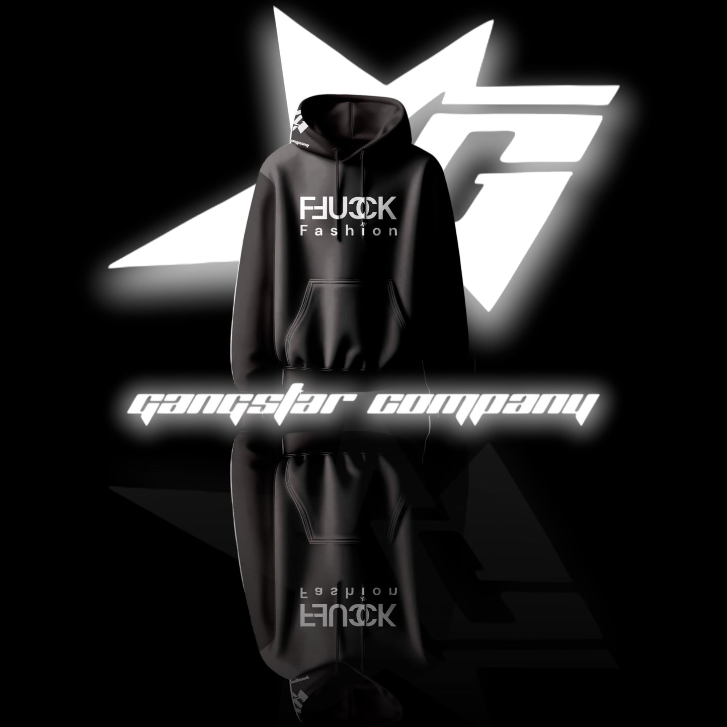 MOLETOM GC FUCK FASHION PRETO 🇧🇷