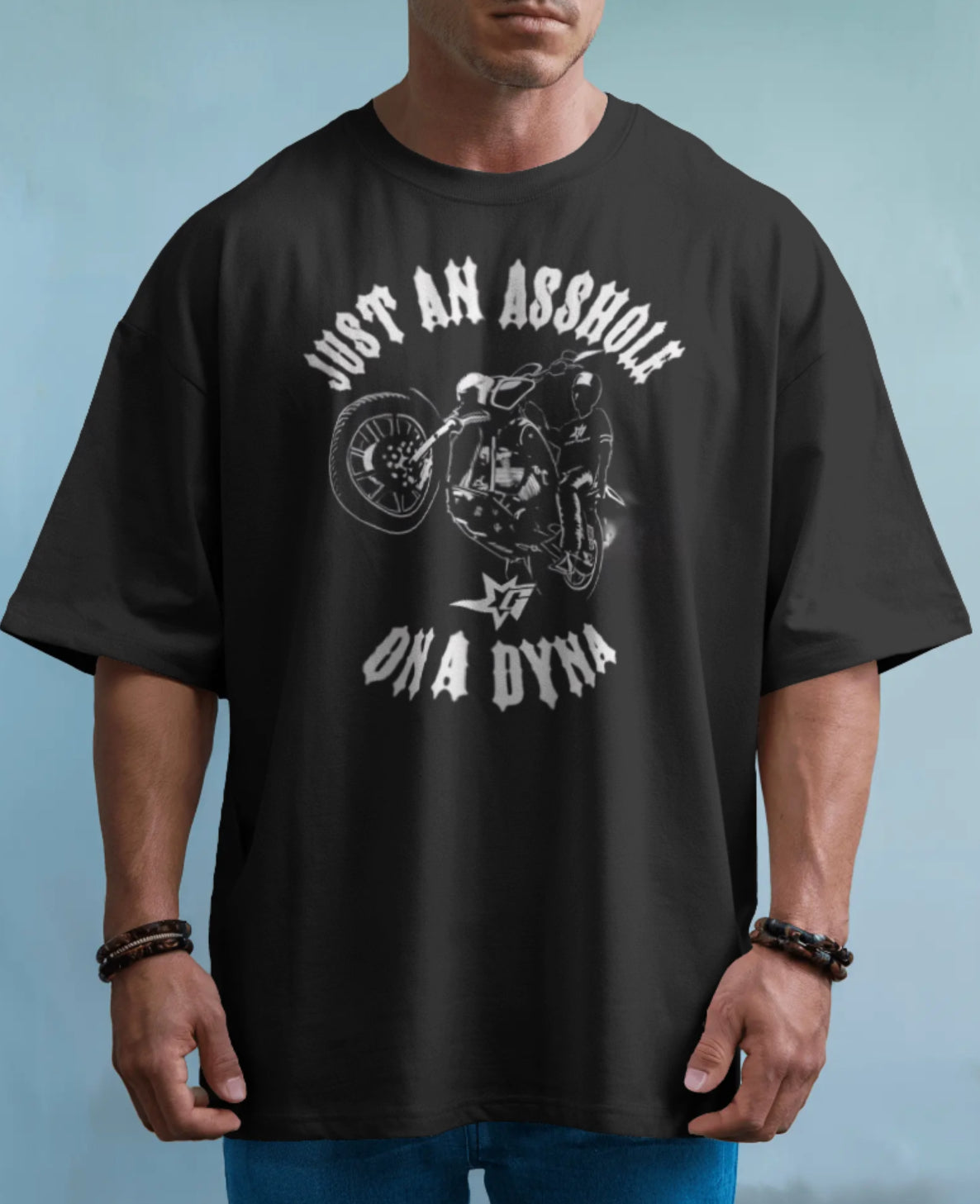 JUST AN ASSHOLE ON A DYNA GC CAMISETA 🇧🇷