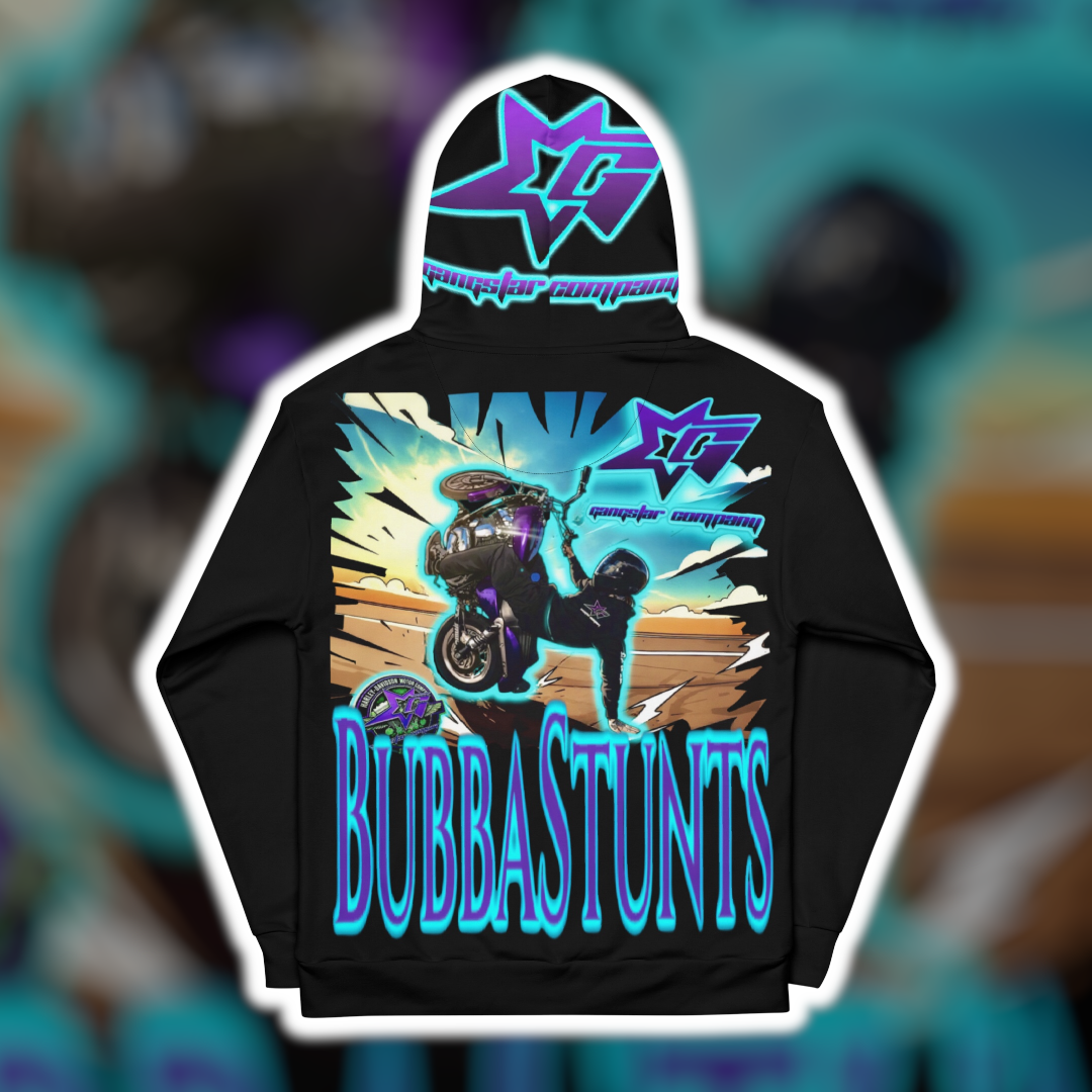 BuBBaStunts All Over GC Riders Hoodie #4