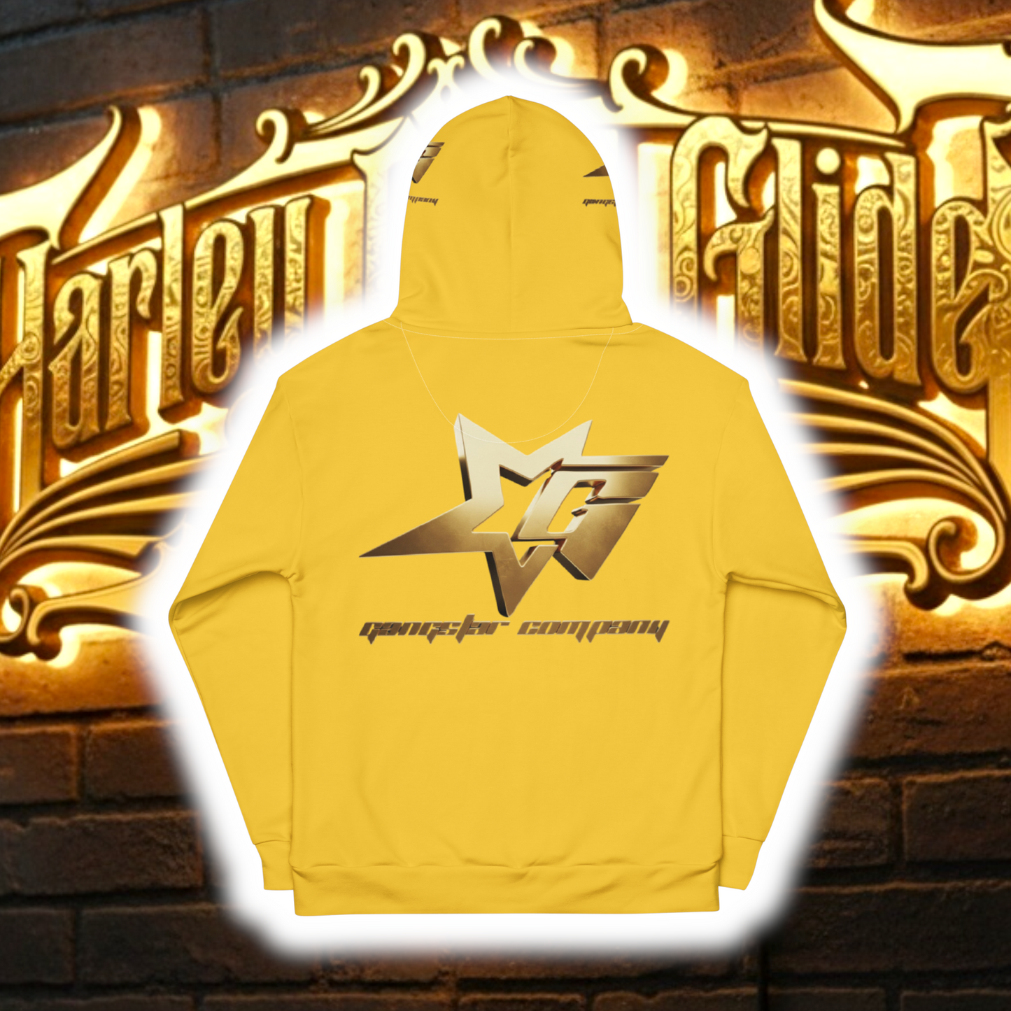 Harley Gold Glide GC Hoodie #3