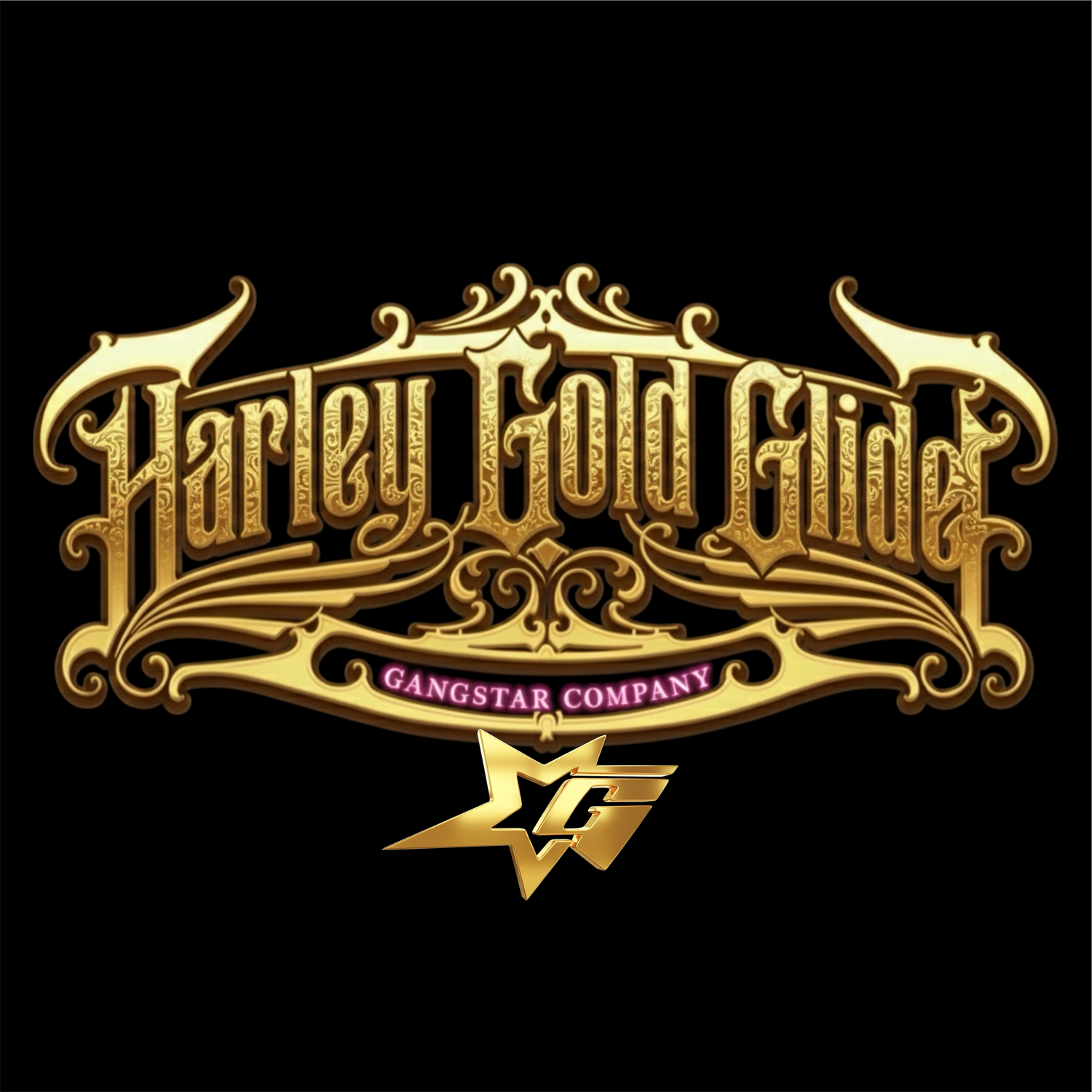 HARLEY GOLD GLIDE × GC
