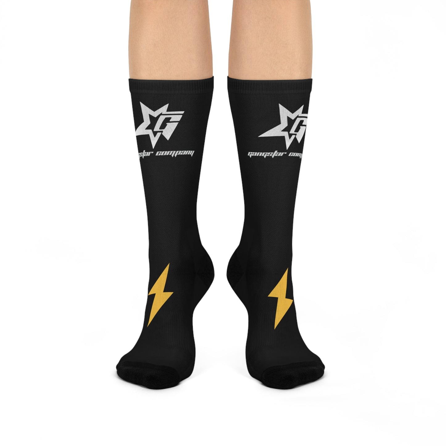 BLACK GC Crew Socks – FREE SHIPPING 🇺🇸