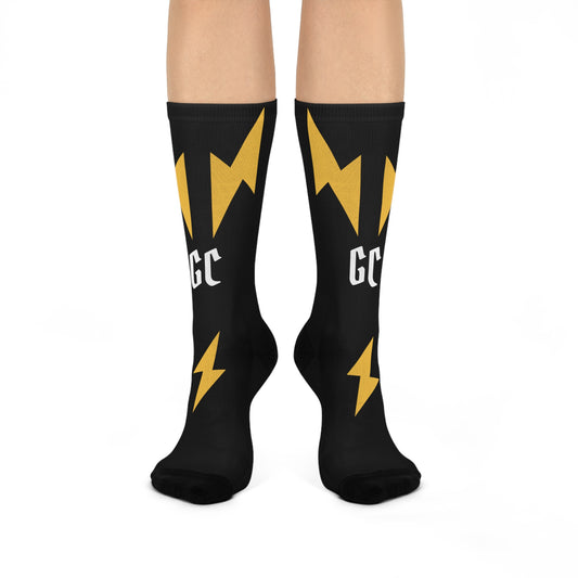 BLACK GC CREW SOCKS 🇺🇸