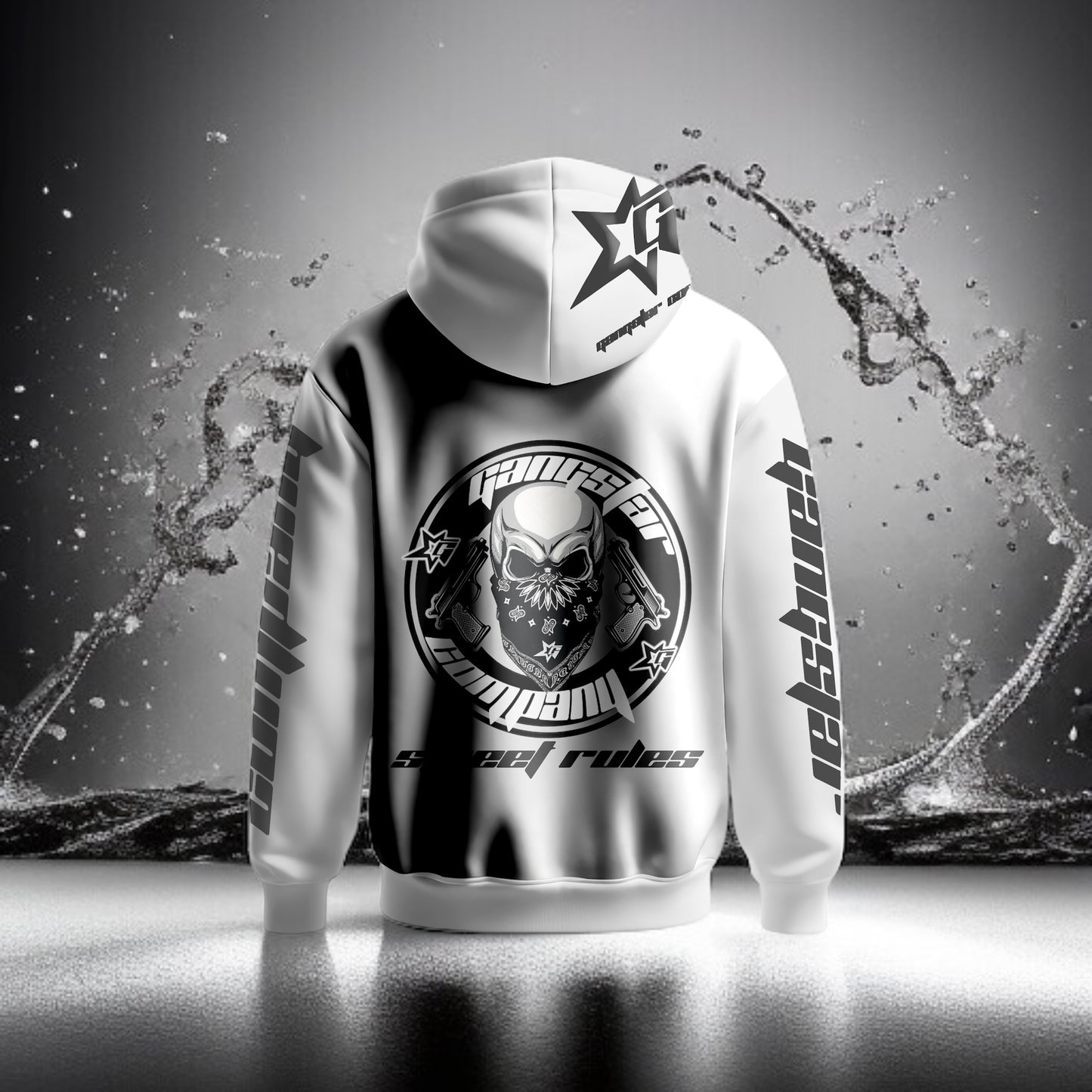 MOLETOM GC SKULL BRANCO 🇧🇷