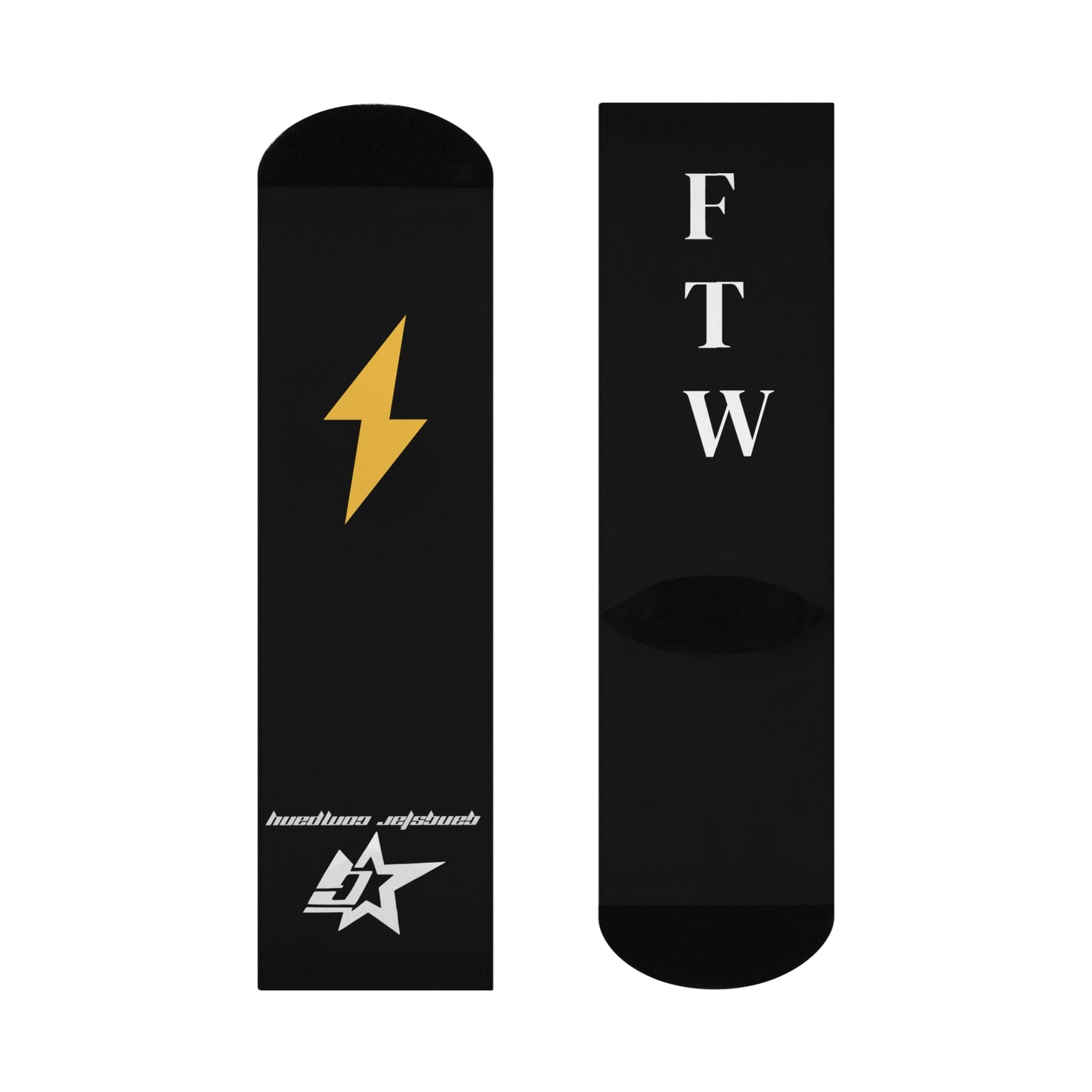 BLACK GC Crew Socks – FREE SHIPPING 🇺🇸