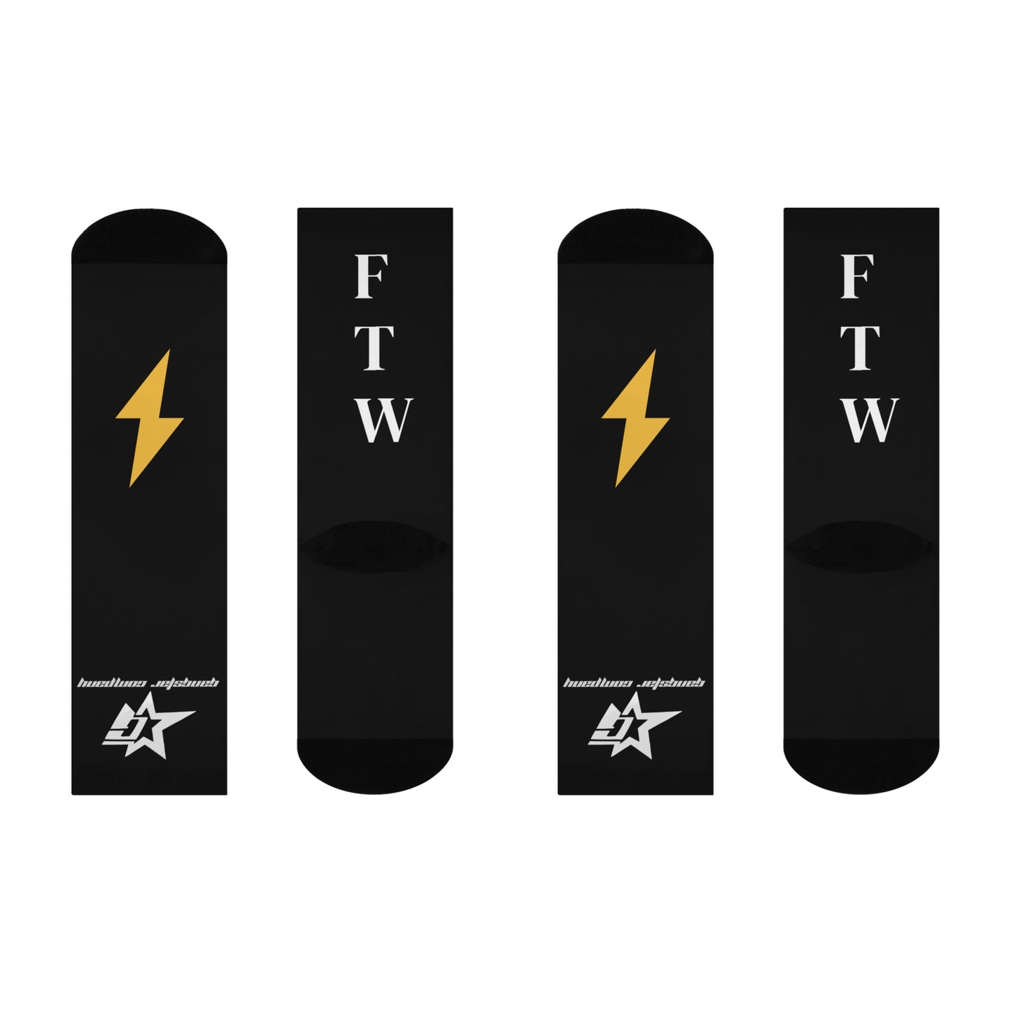 BLACK GC Crew Socks – FREE SHIPPING 🇺🇸