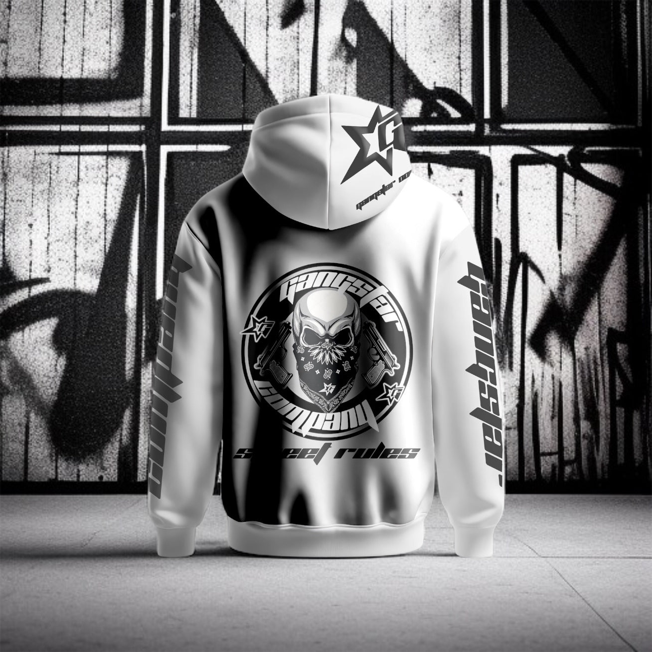 MOLETOM GC SKULL BRANCO 🇧🇷