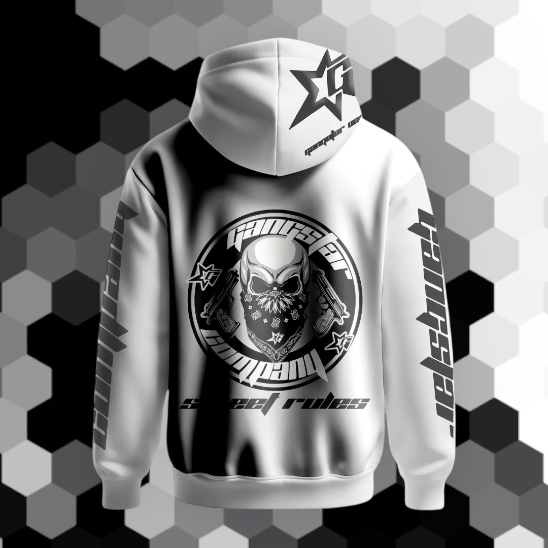 MOLETOM GC SKULL BRANCO 🇧🇷