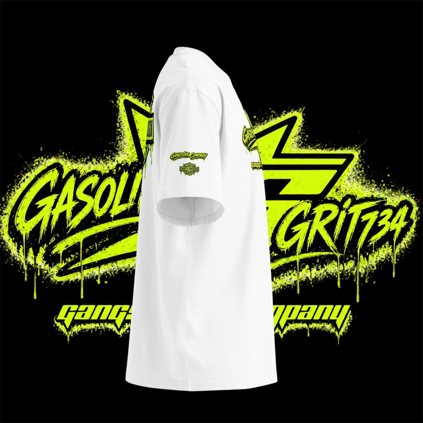 Gasoline Grit X Gangstar Company Oversized Shirt