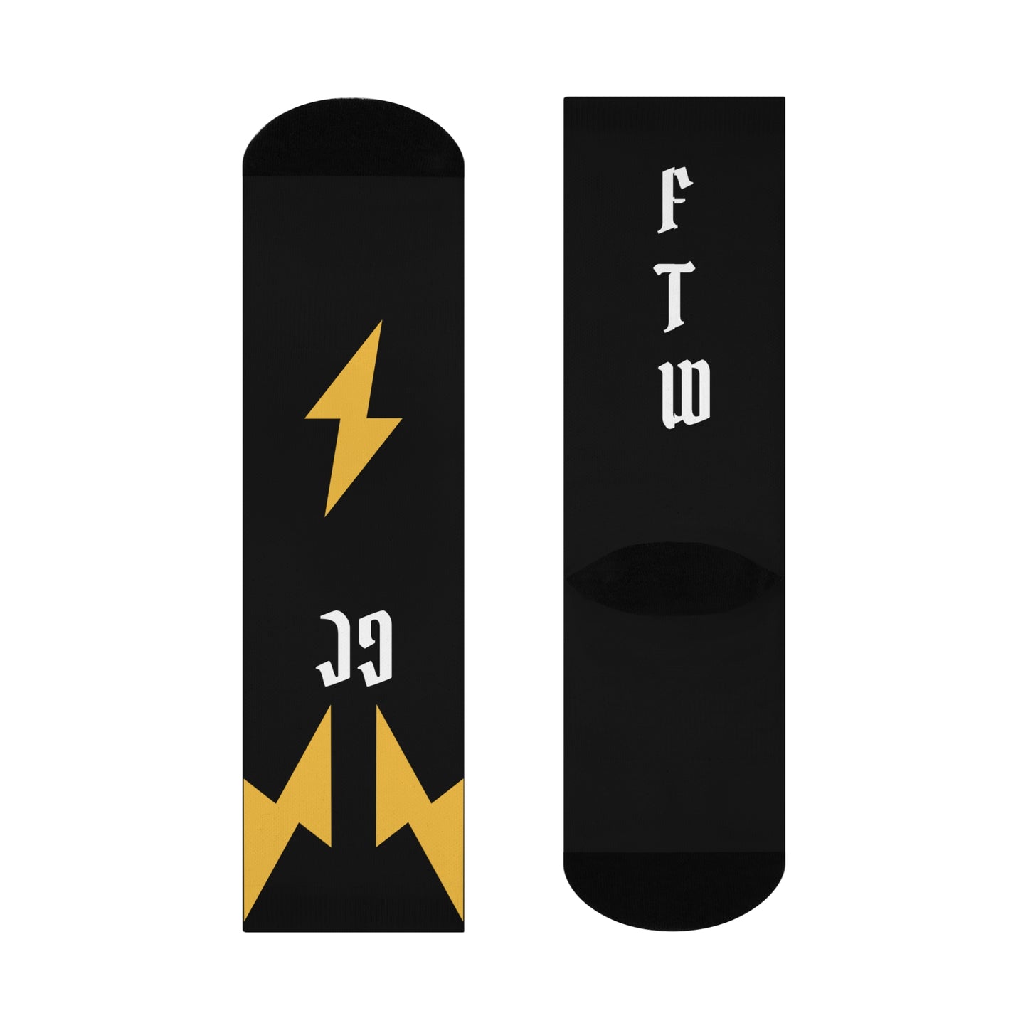 BLACK GC CREW SOCKS 🇺🇸