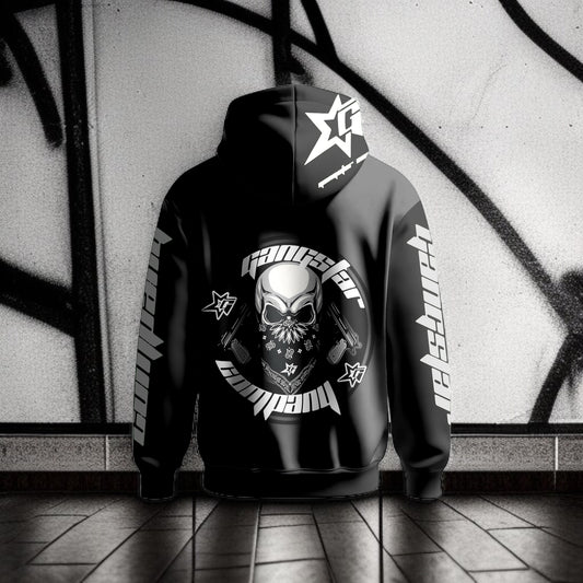 MOLETOM GC SKULL PRETO 🇧🇷