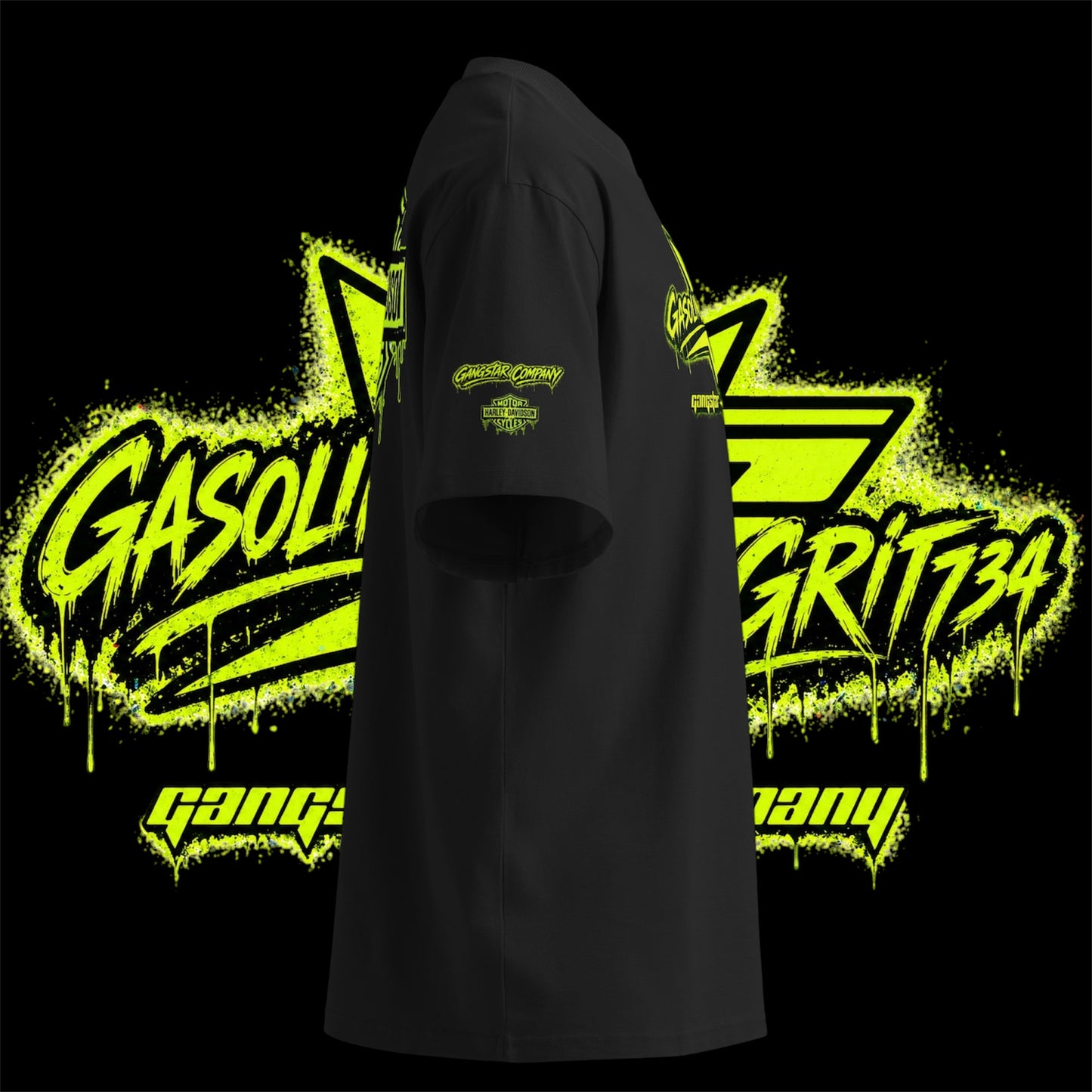 Gasoline Grit X Gangstar Company Oversized Shirt