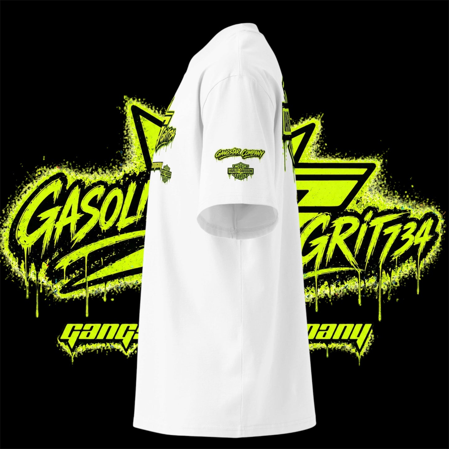 Gasoline Grit X Gangstar Company Oversized Shirt