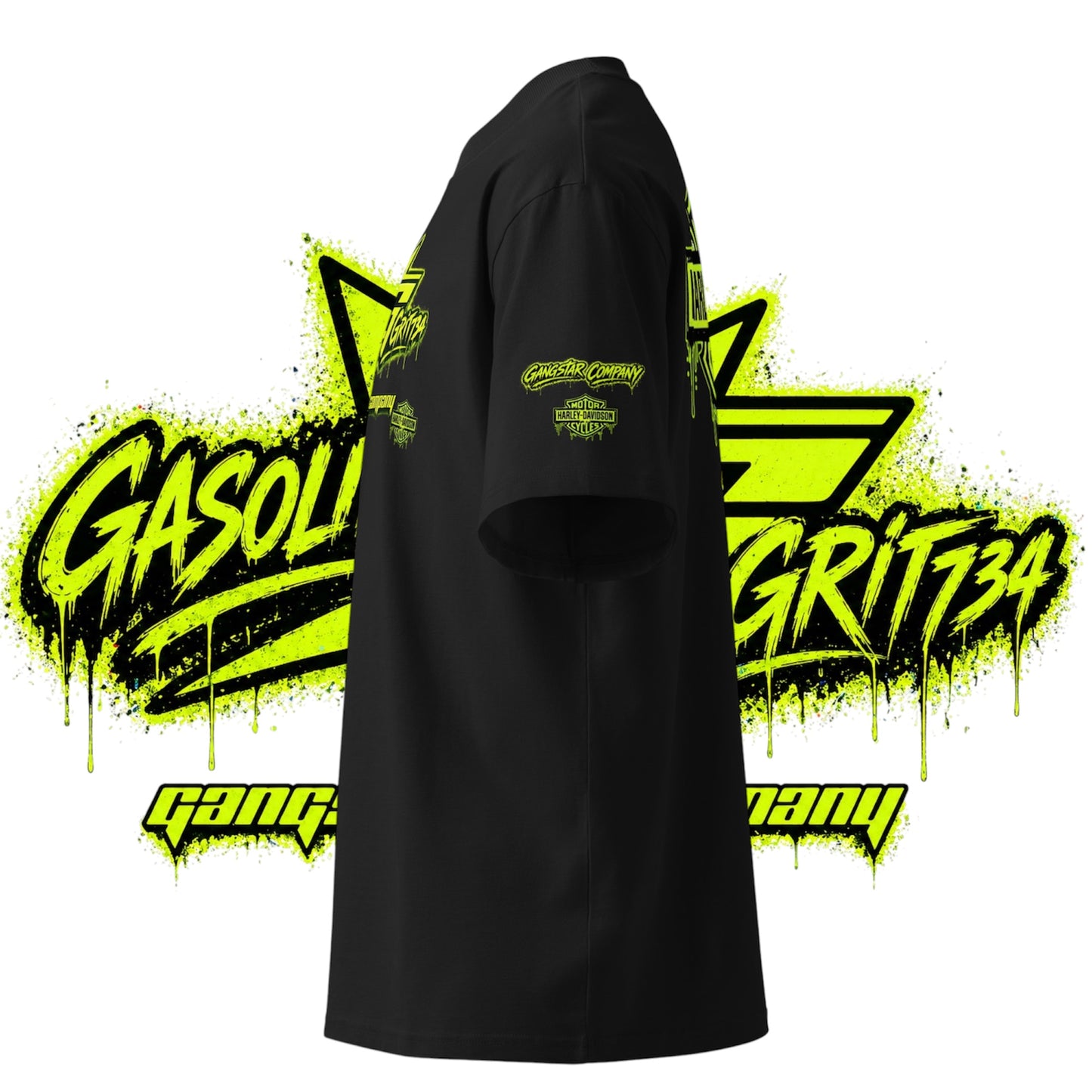 Gasoline Grit X Gangstar Company Oversized Shirt