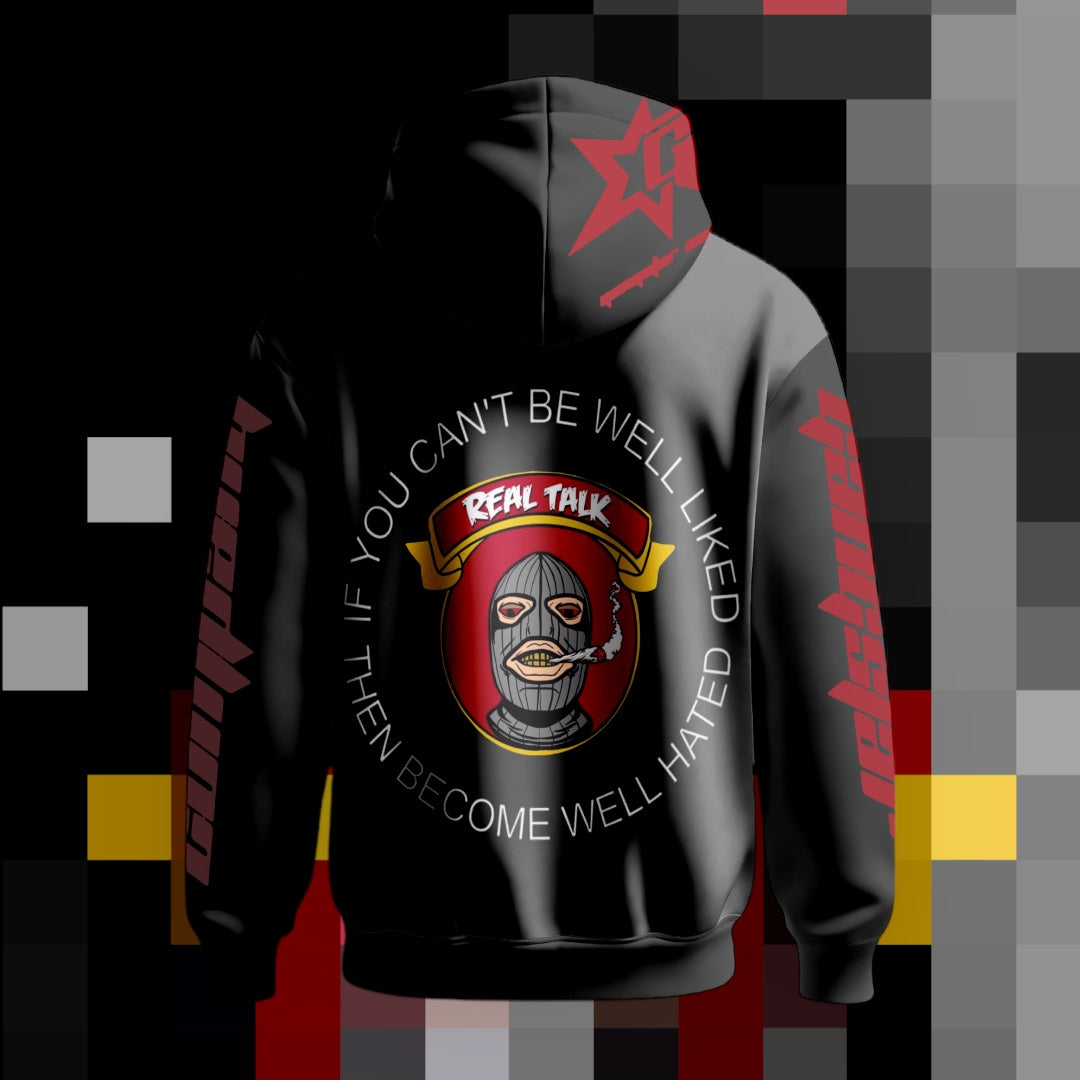 MOLETOM GC BECOME WELL HATED Feat MYOB PRETO 🇧🇷