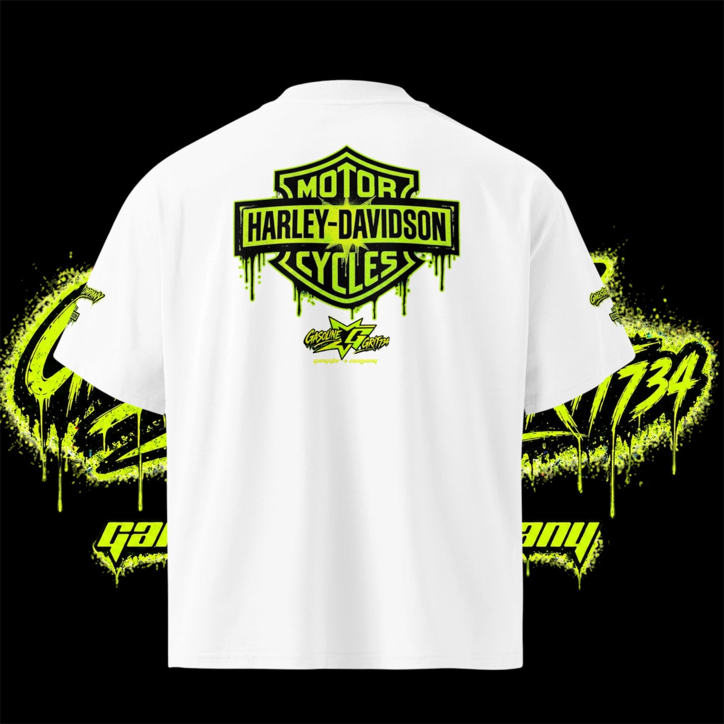 Gasoline Grit X Gangstar Company Oversized Shirt