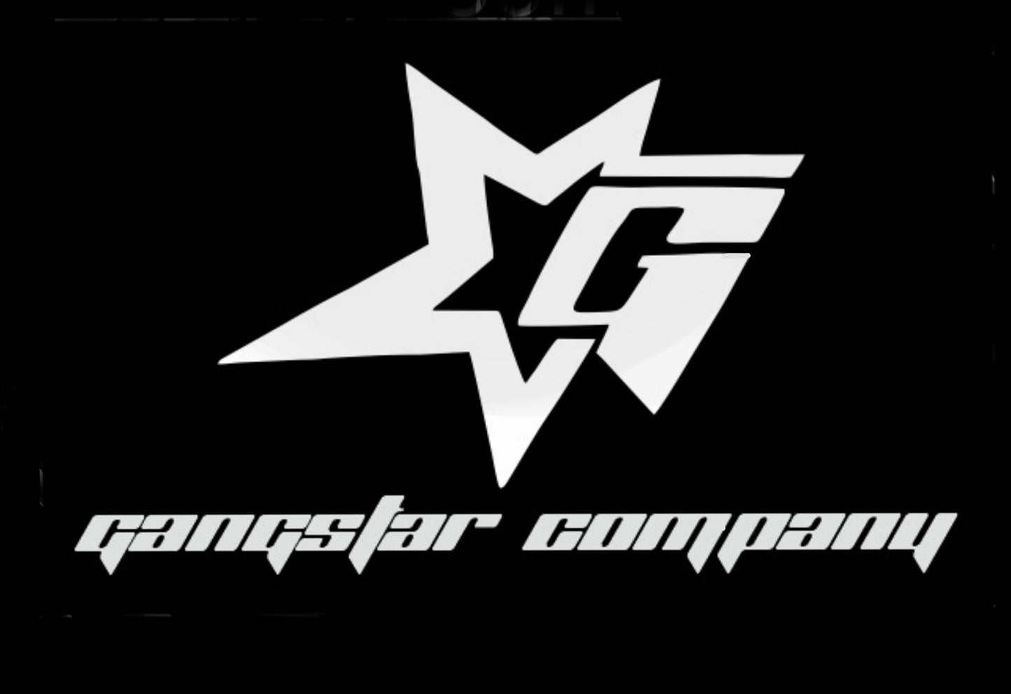 SUDADERA BLANCA/NEGRA DE GANGSTAR COMPANY