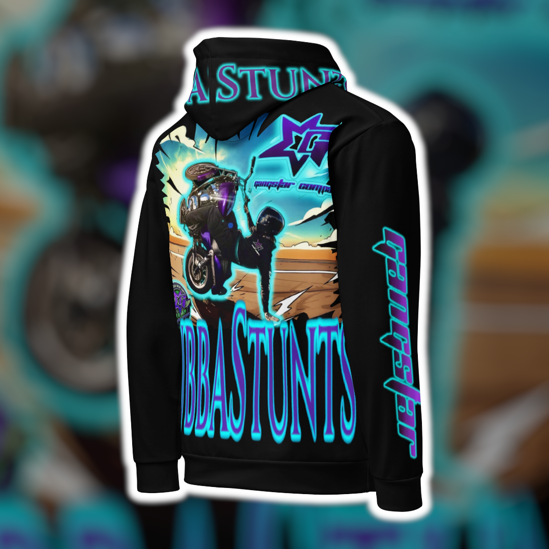 BuBBaStunts All Over GC Riders Hoodie #4