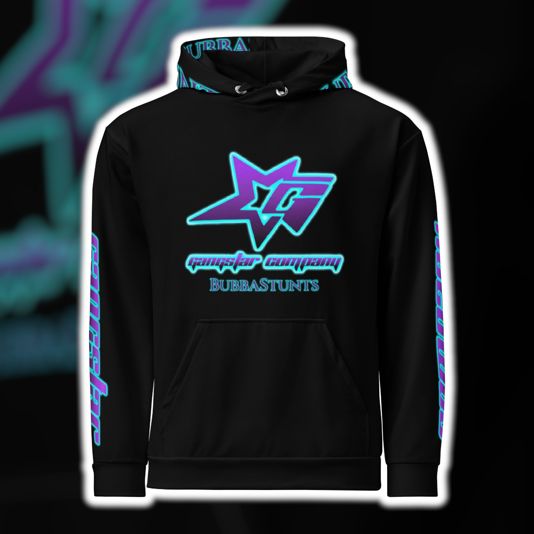 BuBBaStunts All Over GC Riders Hoodie #4