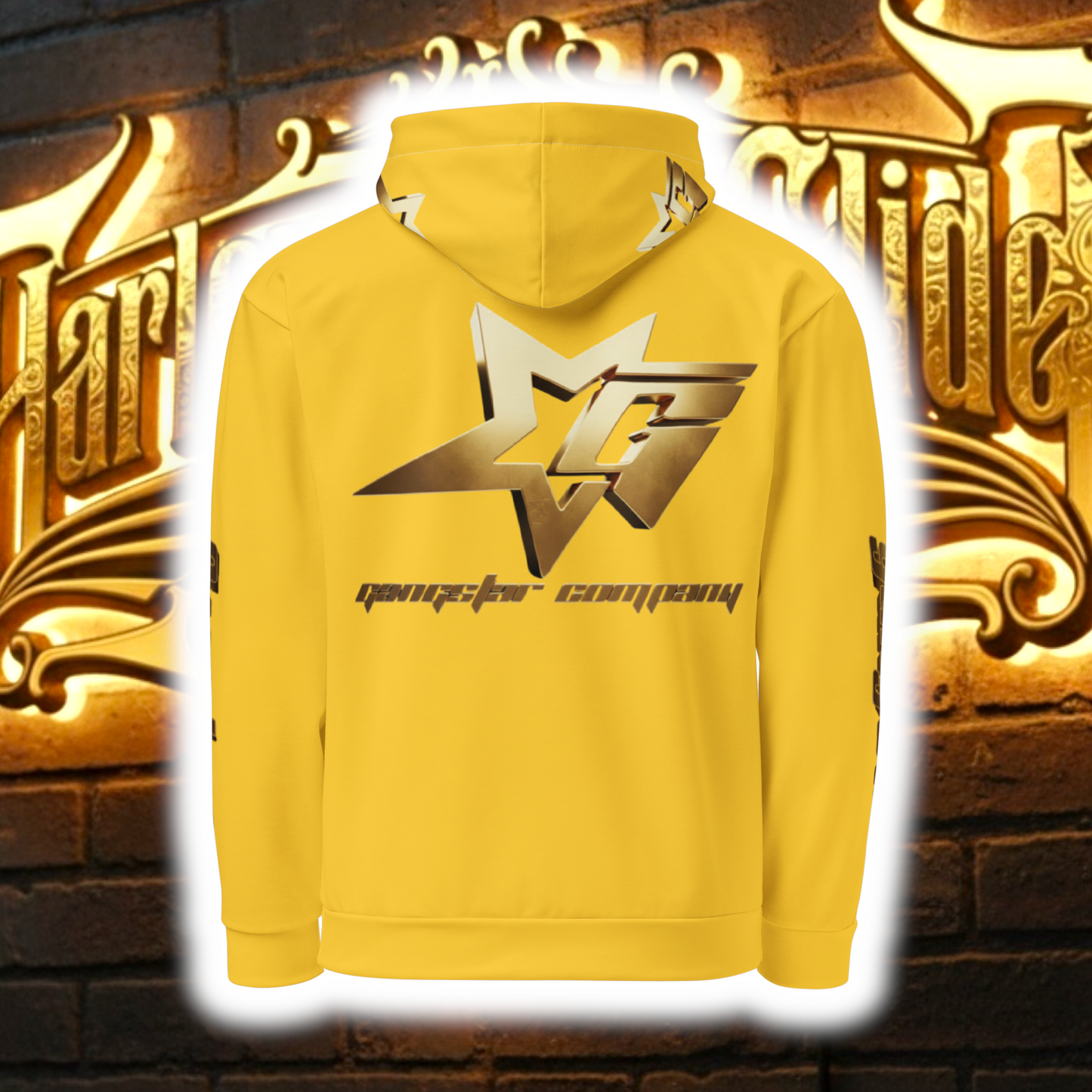 Harley Gold Glide GC Hoodie #3