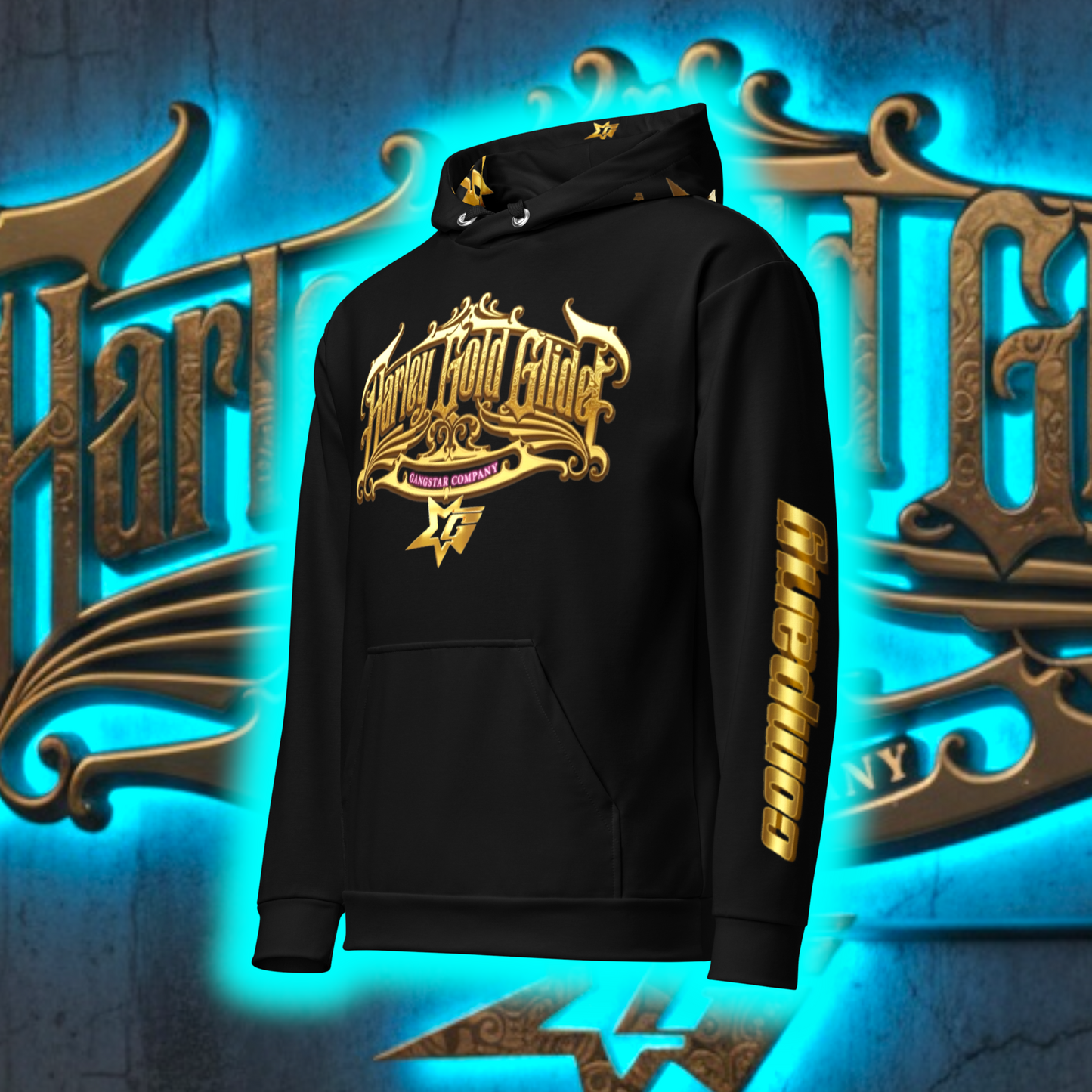 Harley Gold Glide GC Hoodie