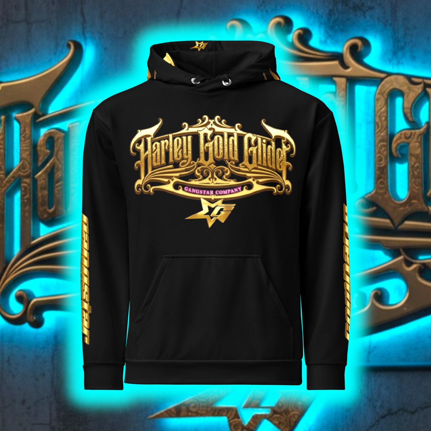 Harley Gold Glide GC Hoodie