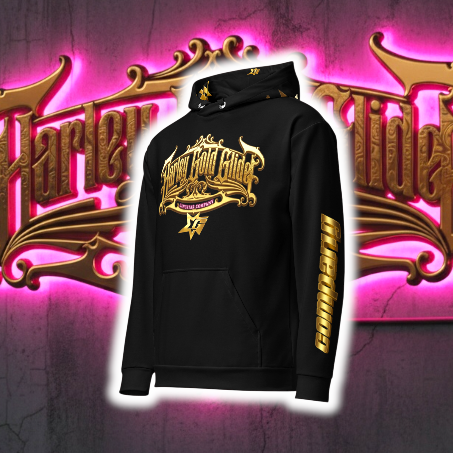 Harley Gold Glide GC Hoodie