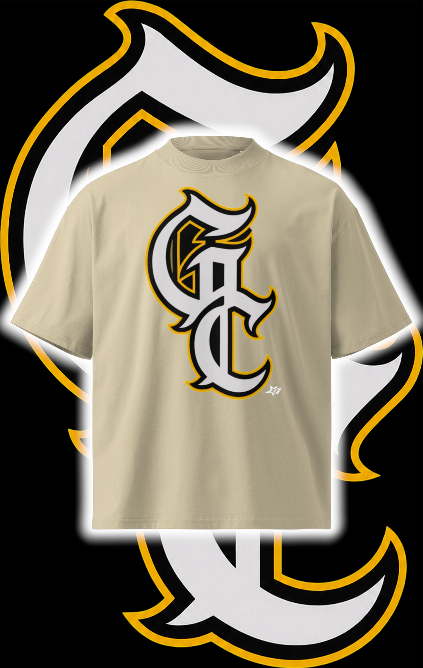 GC Monogram Oversized T-Shirt