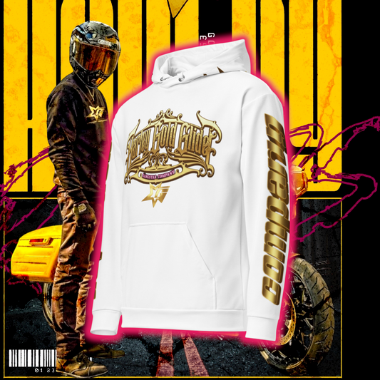 Harley Gold Glide GC All Over Hoodie #8